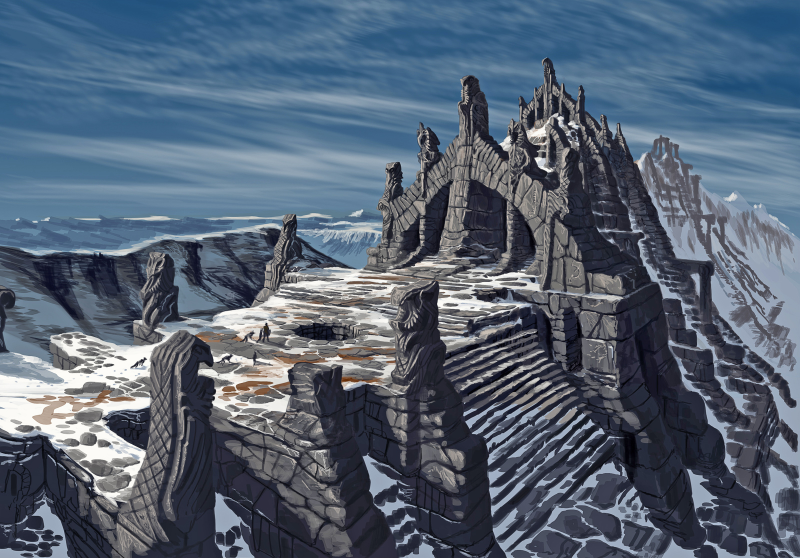 Illustration for article titled Skyrim Ported To Expensive Art Prints
